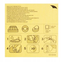 10 PVC medžiagos remonto rinkinių rinkinys 6 5x6 5cm bestway