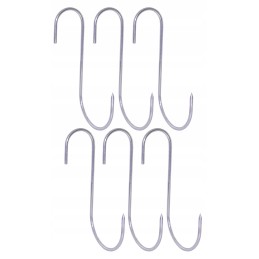 Šoniniai rūkymo kabliukai - 6 vnt