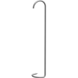 Vienvietis rūkymo kabliukas žuviai rudai rūkyti 3 mm 18 cm