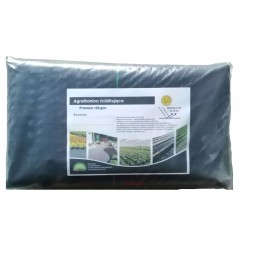 Žemės ūkio mulčiavimo audinys 0,80m x 10m PE 120g/m2 aukščiausios kokybės juodas - paruoštas