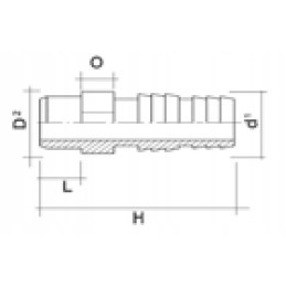 Flexible hose connector pgd pvc ud 32 kzxwaz