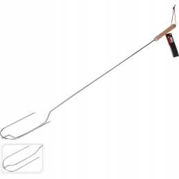 Židinio šakutė 101 cm su medine rankena