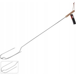 Židinio šakutė 101 cm su medine rankena