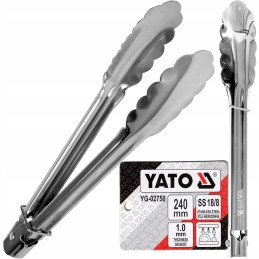 Maitinimo žnyplės 24cm yato yg-02750