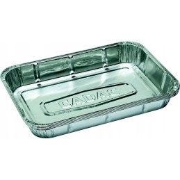 Grilio padėklai, 4 vnt., aliuminio padėklai