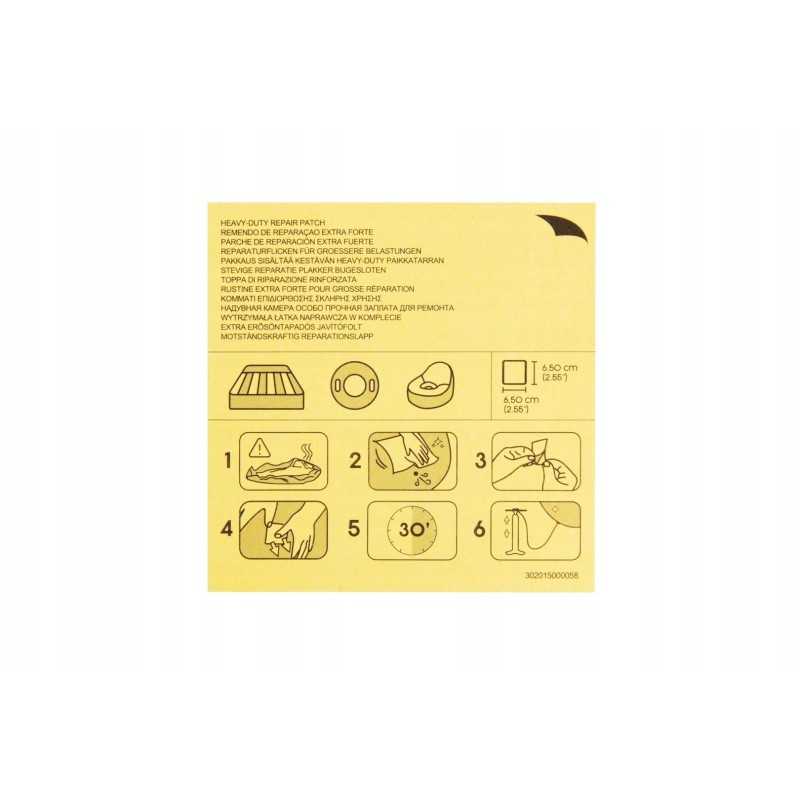 Bestway 62068 remonto komplektas remonto metai 6 5cm x 6 5cm 10vnt