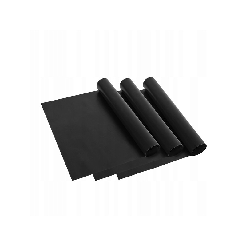 Rinkinyje 3 vnt bbq tadar grilio kilimėliai 40x33 cm