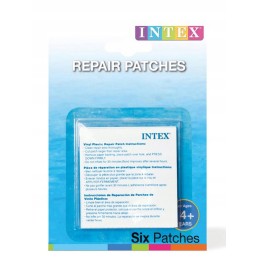 Lipnūs remontiniai pleistrai baseinui Intex, 6 vnt