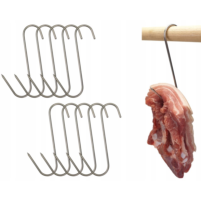 S-312 kablys, nerūdijančio plieno rūkymo kabliukai