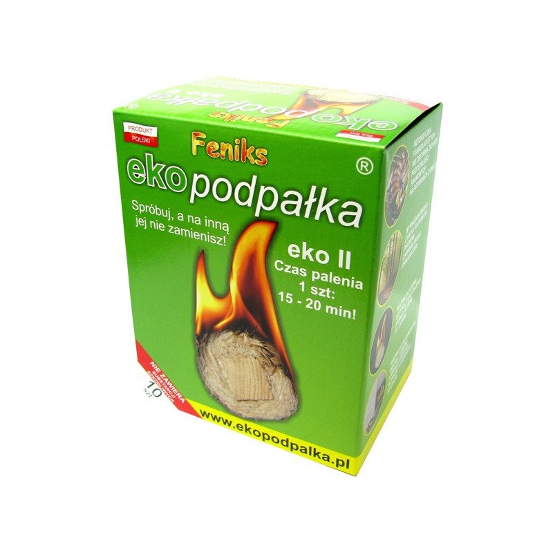 Ekologiškas kūrenimas, 10 vnt., feniksas