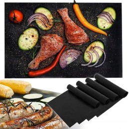 4 x tefloninis grilio kilimėlis,