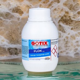 Floktix koaguliantas skaidrina ir koaguliuoja baseino vandenį, baseino chemikalus 0 5l