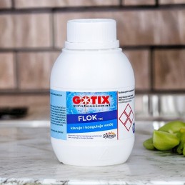 Floktix koaguliantas skaidrina ir koaguliuoja baseino vandenį, baseino chemikalus 0 5l