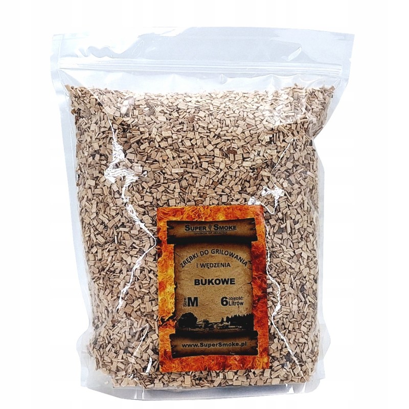 Supersmoke rūkymo traškučiai buko dydis: m 6 litrų doypack