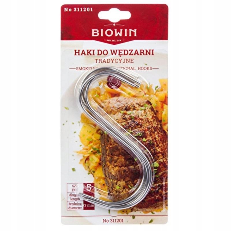 Rūkyklos kabliukai 5 vnt