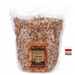 Super dūminės medžio drožlės kepimui ant grotelių, alksnio + buko mišinys, dydis: xl, 6 litrai doypa