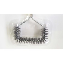 Grillmeister šepetys, grilio viela 3 pusės - modelis b