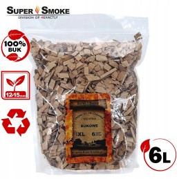 Super dūmų rūkymo traškučiai buko dydis: xl 6 litrai, doypack