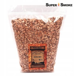 Supersmoke rūkymo puodai, alksnio + buko mišinys, dydis: l, 6 litrai, doypack