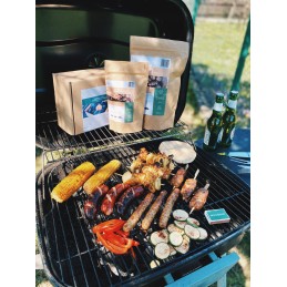 Woodson ekologinis kūrenimas, paruoštas anglies įdėklas kepsniui, 0,5 kg ugnies