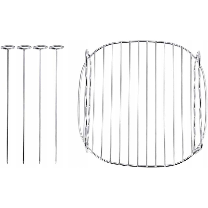 Grilis neriebiai gruzdintuvei, nepridegantys iešmeliai, 17 cm