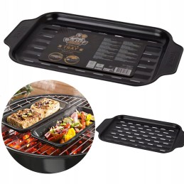 ✅Didelis jeff nepridegantis daugkartinis grilio padėklas✅