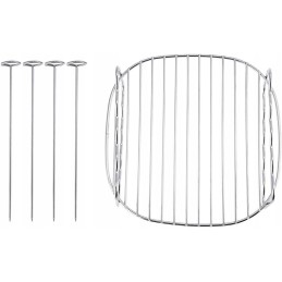 Grilis neriebiai gruzdintuvei, nepridegantys iešmeliai, 17 cm