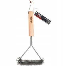 Grilio valymo šepetys su rankena, 30 cm, prekės kodas: hv900989