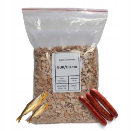 Buko ir alksnio rūkymo drožlės 2kg 10 klasė