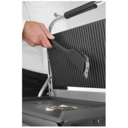 Hendi vielos grotelių šepetys