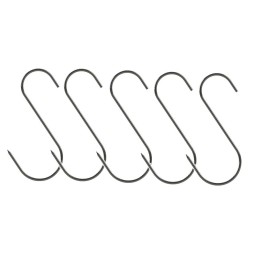 Smokehouse kabliukai "S" formos, 5 vnt