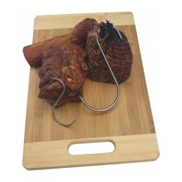 Trigubi žuvies rūkymo kabliukai 20,5 cm inox, 3 vnt