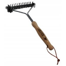 Vielinis šepetys grilio grotelių valymui 280x140x30mm