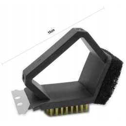 3in1 grilio valymo šepetys - kojokas