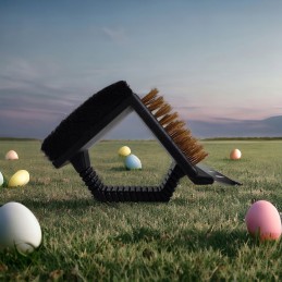 3in1 grilio valymo šepetys - kojokas