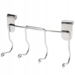 Chromo grotelių priedų kabykla - 10,5 x 21 cm