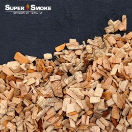 Supersmoke rūkymo traškučiai, buko + alksnio mišinys, dydis: m 8 litrai