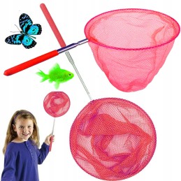 Tinklelis nuo drugelių, vabzdžiai, žuvytės vaikams, teleskopinis baseino nusileidimo tinklas