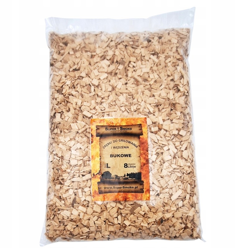 Supersmoke rūkymo traškučiai buko dydis: l 8 litrai