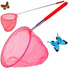 Tinklelis nuo drugelių, vabzdžiai, žuvytės vaikams, teleskopinis baseino nusileidimo tinklas