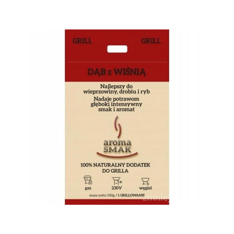 Ąžuolo granulės su vyšnių aromato skoniu