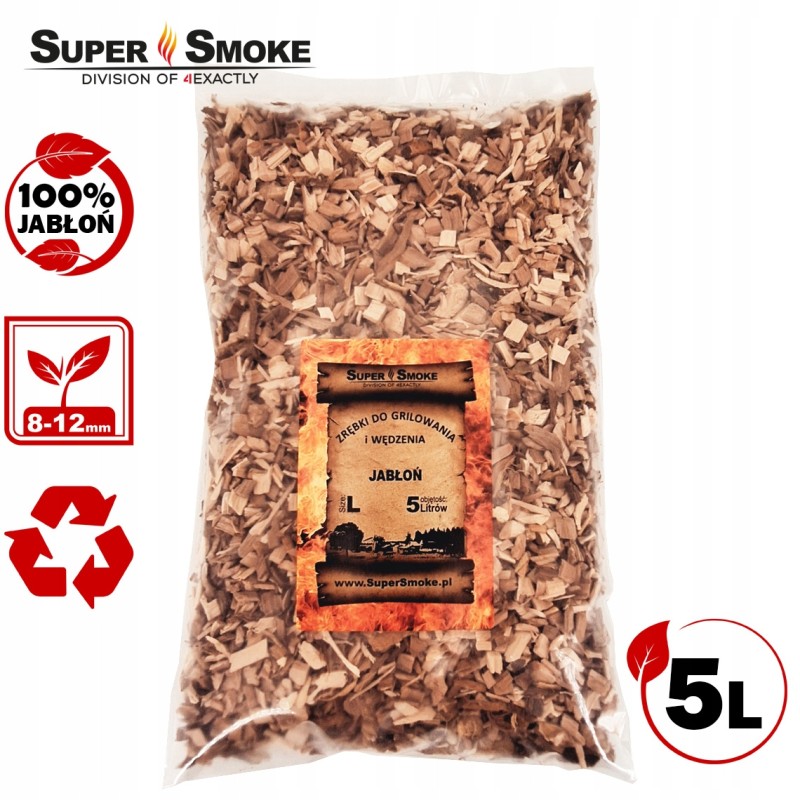 Super dūmų rūkymo traškučiai obels dydis: l 8 litrai