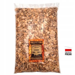 Super dūminės medžio drožlės alksnio kepimui ant grotelių dydis: xl 8 litrai