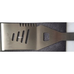 Grilio mentelė, nerūdijantis plienas 3in1