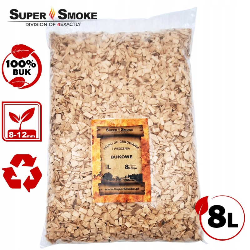 Super dūmų rūkymo traškučiai buko dydis: l 8 litrai
