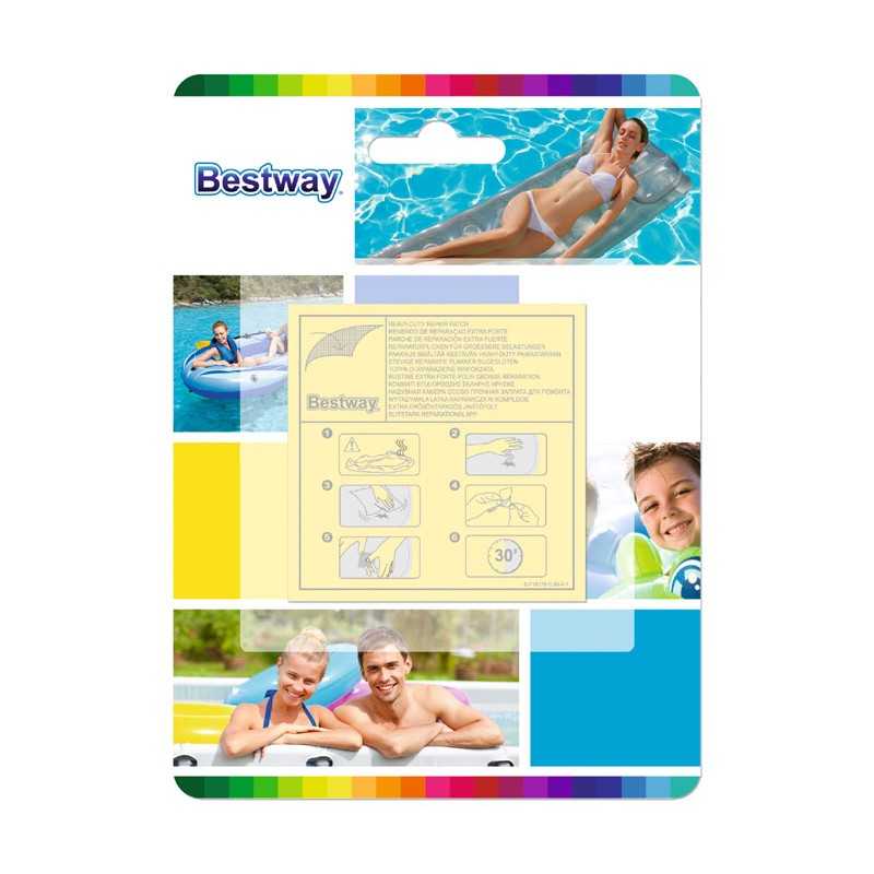 Lipnūs pleistrai „bestway“ specialaus žaislinio čiužinio baseinui