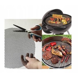 Nelipnus grilio kilimėlis, tinklelis vietoj kepsninės