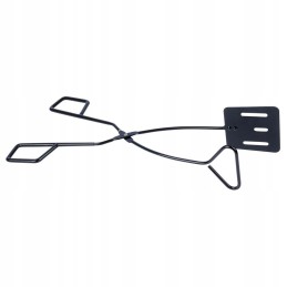 Metalinės grilio žnyplės virtuvinėms kepsninėms