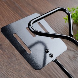 Metalinės grilio žnyplės virtuvinėms kepsninėms