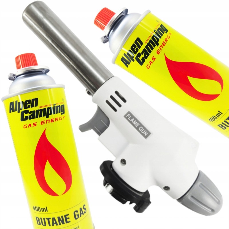 Keraminis dujų degiklis + dvi dujinės kasetės